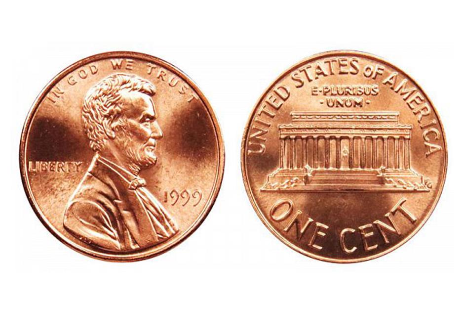1999-P Wide AM Lincoln memorial penny coin: up to $500